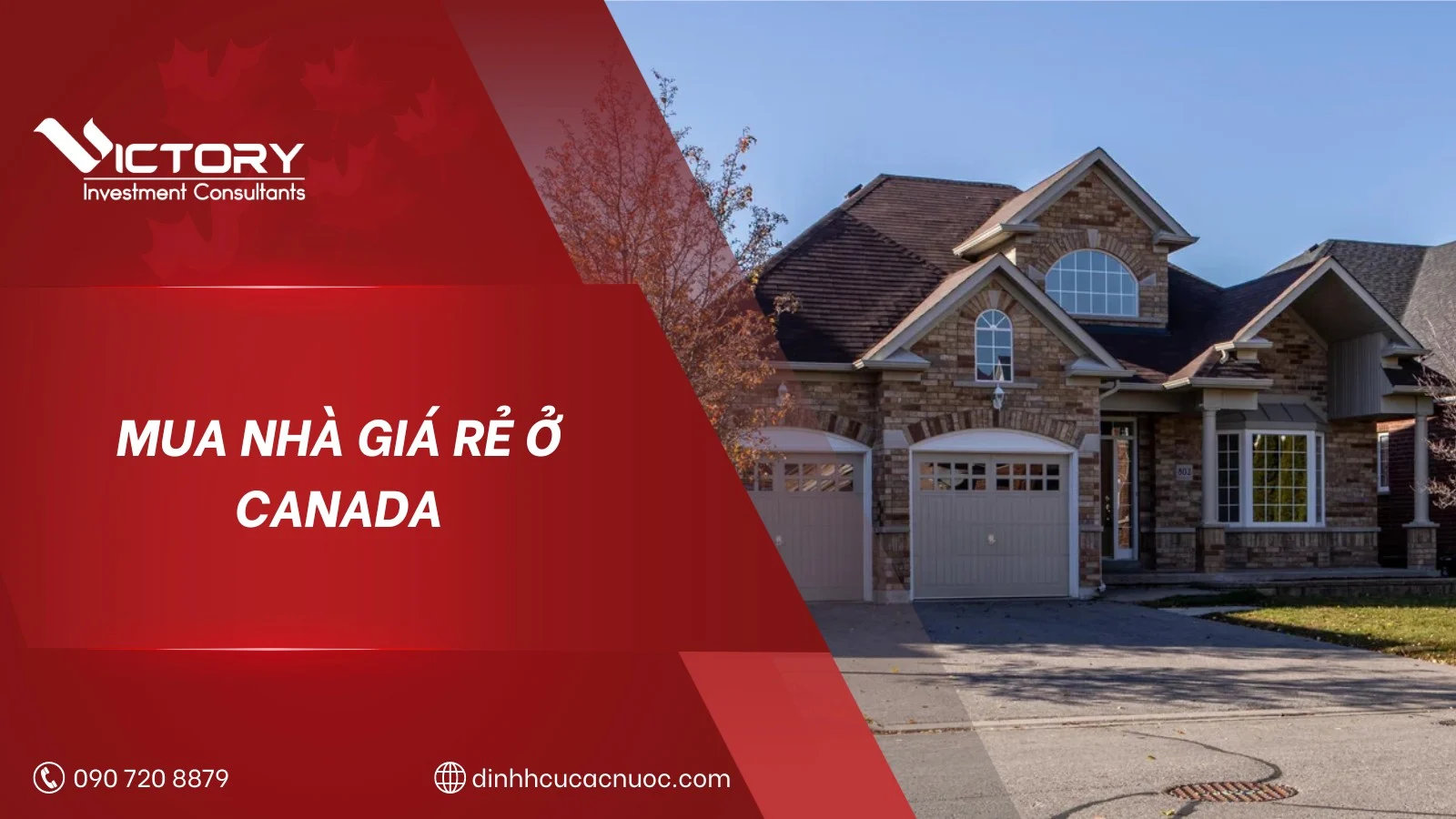 Mua nhà giá rẻ ở Canada