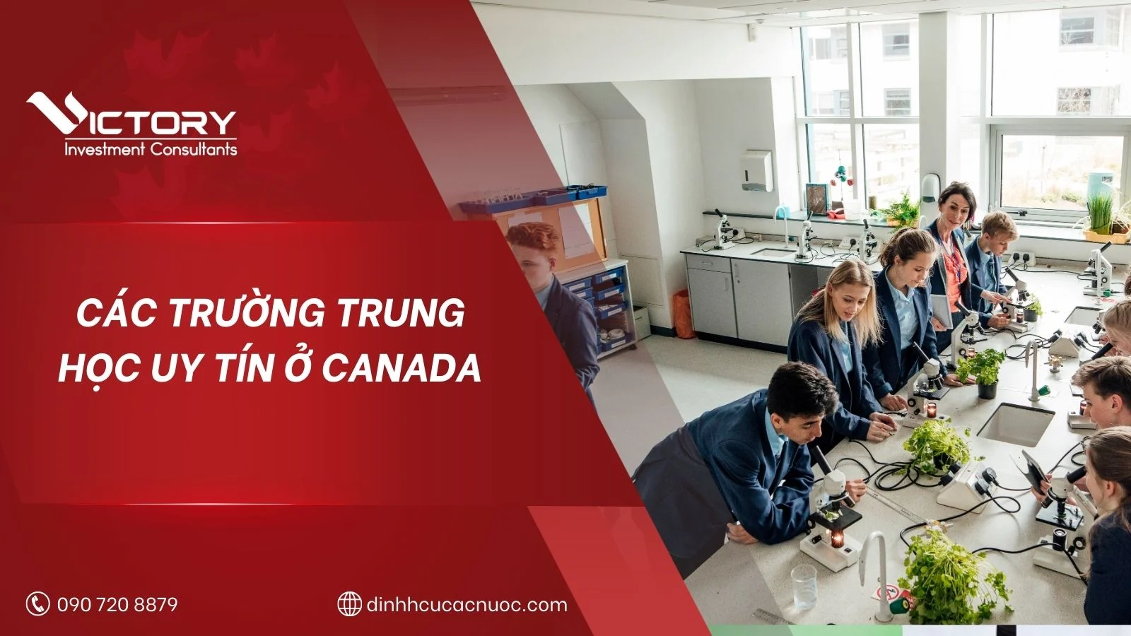 truong trung hoc o canada