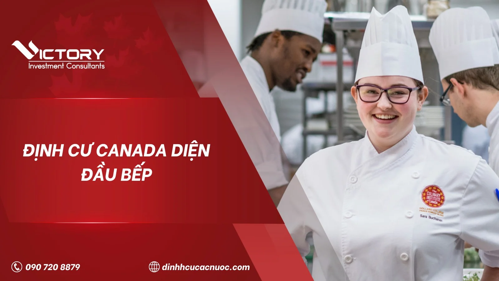 Định cư Canada diện đầu bếp