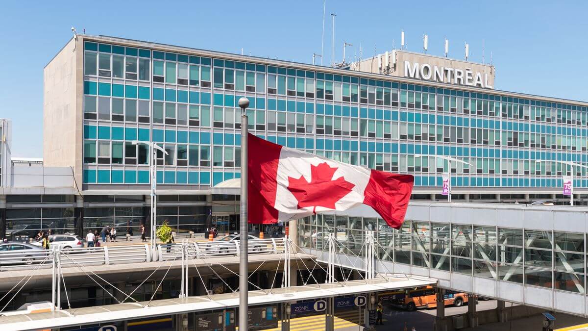 Hàng không Canada có nhiều sân bay quốc tế lớn, trong đó có Montreal-Dorval