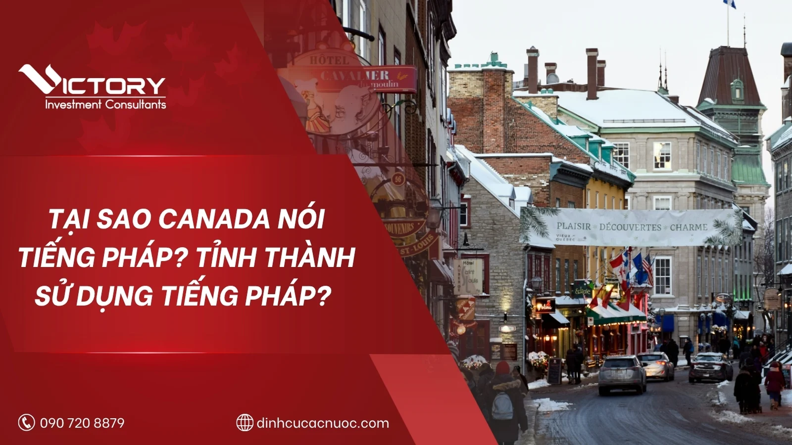 tai sao canada noi tieng phap