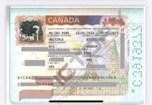 Hình ảnh visa khách hàng thành công tại VICTORY, thời hạn 10/5/2021-30/01/2023