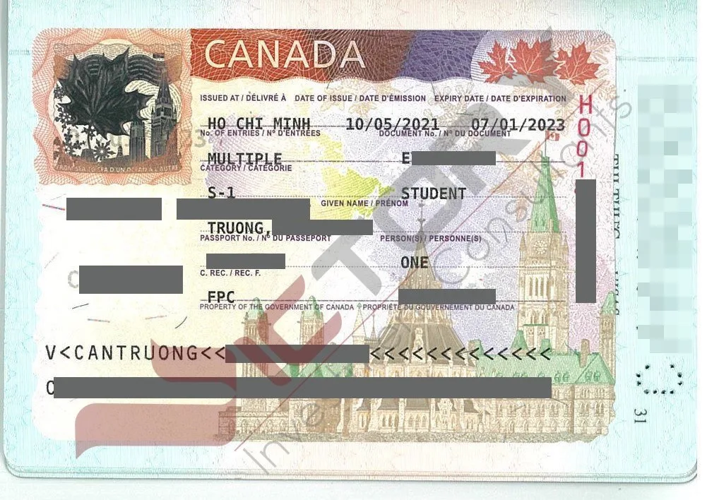 Hình ảnh visa S-1 Student khách hàng thành công tại VICTORY, thời hạn 10/05/2021-07/01/2023