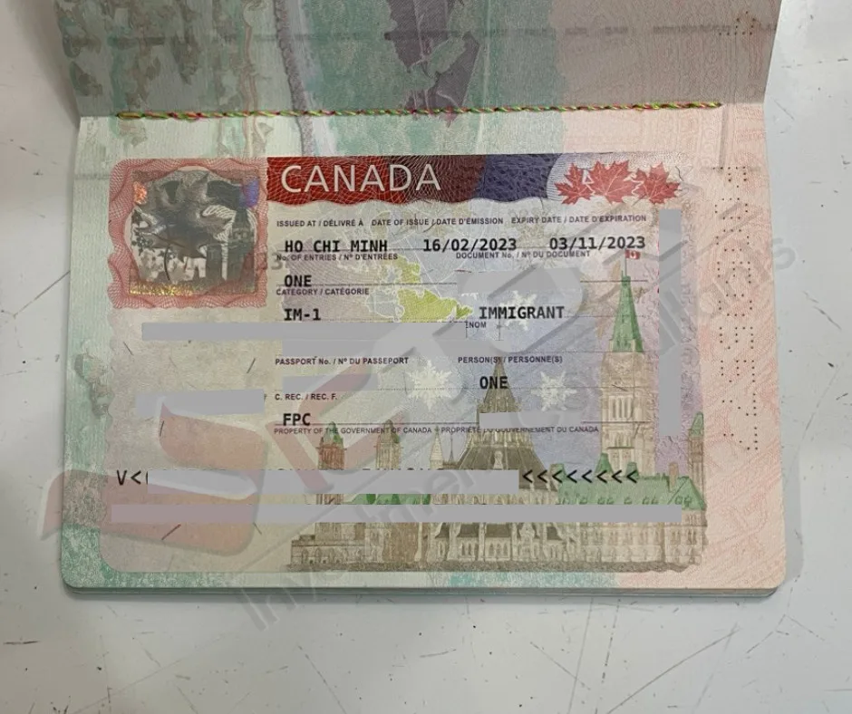 Hình ảnh visa khách hàng thành công tại VICTORY, thời hạn 16/2/2023-03/11/2023