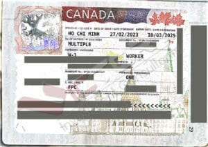 Hình ảnh visa của khách hàng thành công tại VICTORY, thời hạn 27/2/2023-10/3/2025