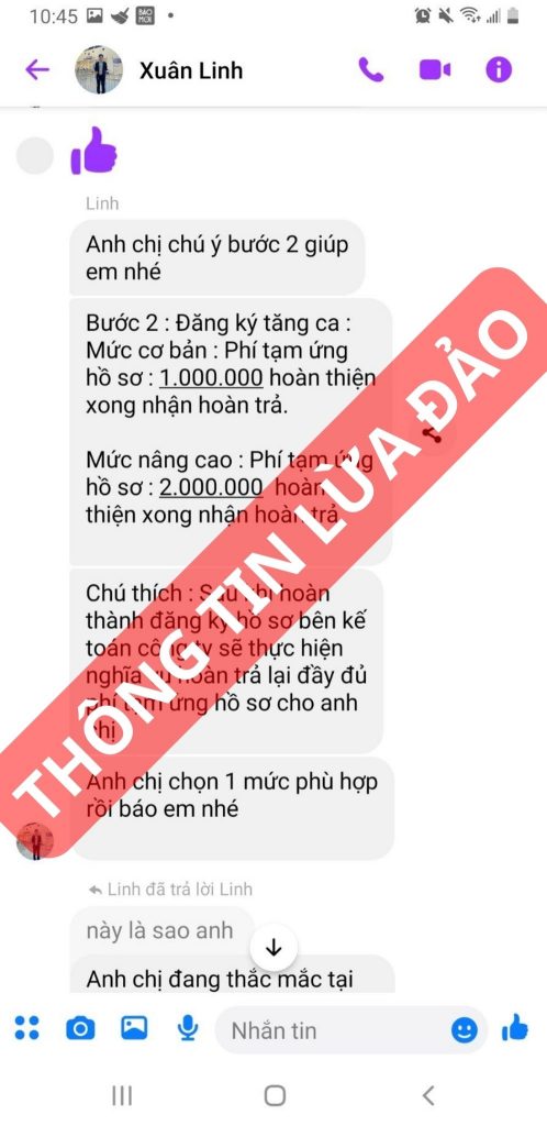 canh bao lua dao mao danh victory 13