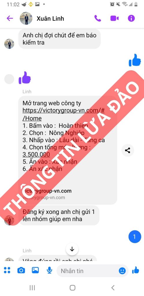 canh bao lua dao mao danh victory 14