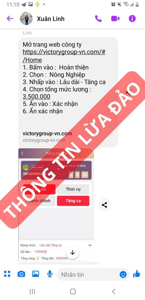 canh bao lua dao mao danh victory 16
