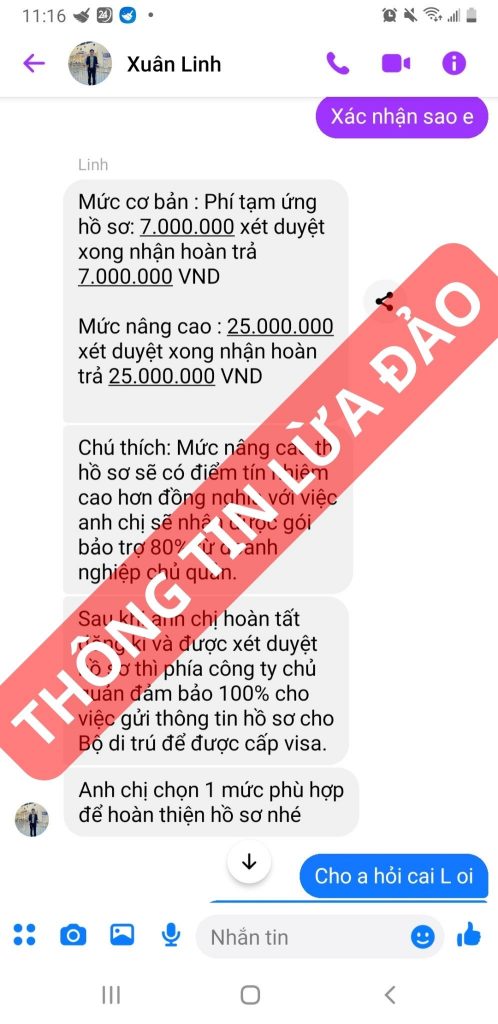 canh bao lua dao mao danh victory 17