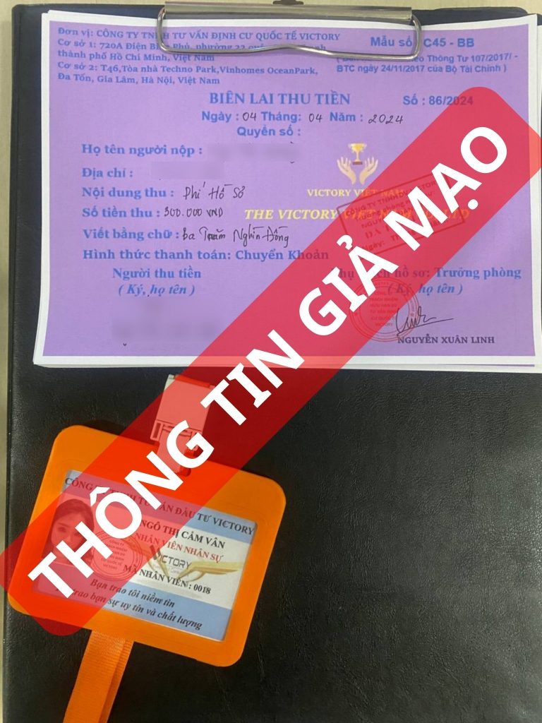 canh bao lua dao mao danh victory 4