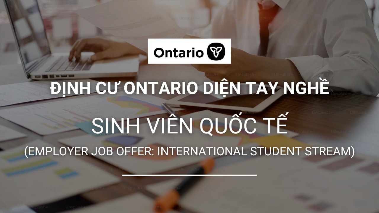 dinh cu ontario dien sinh vien quoc te