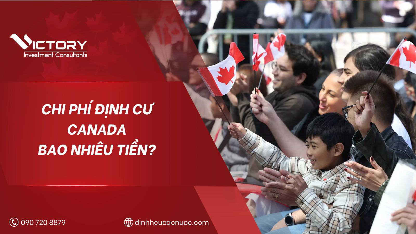 Chi phí định cư Canada