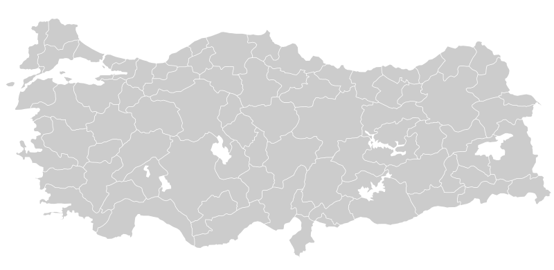 turkey map