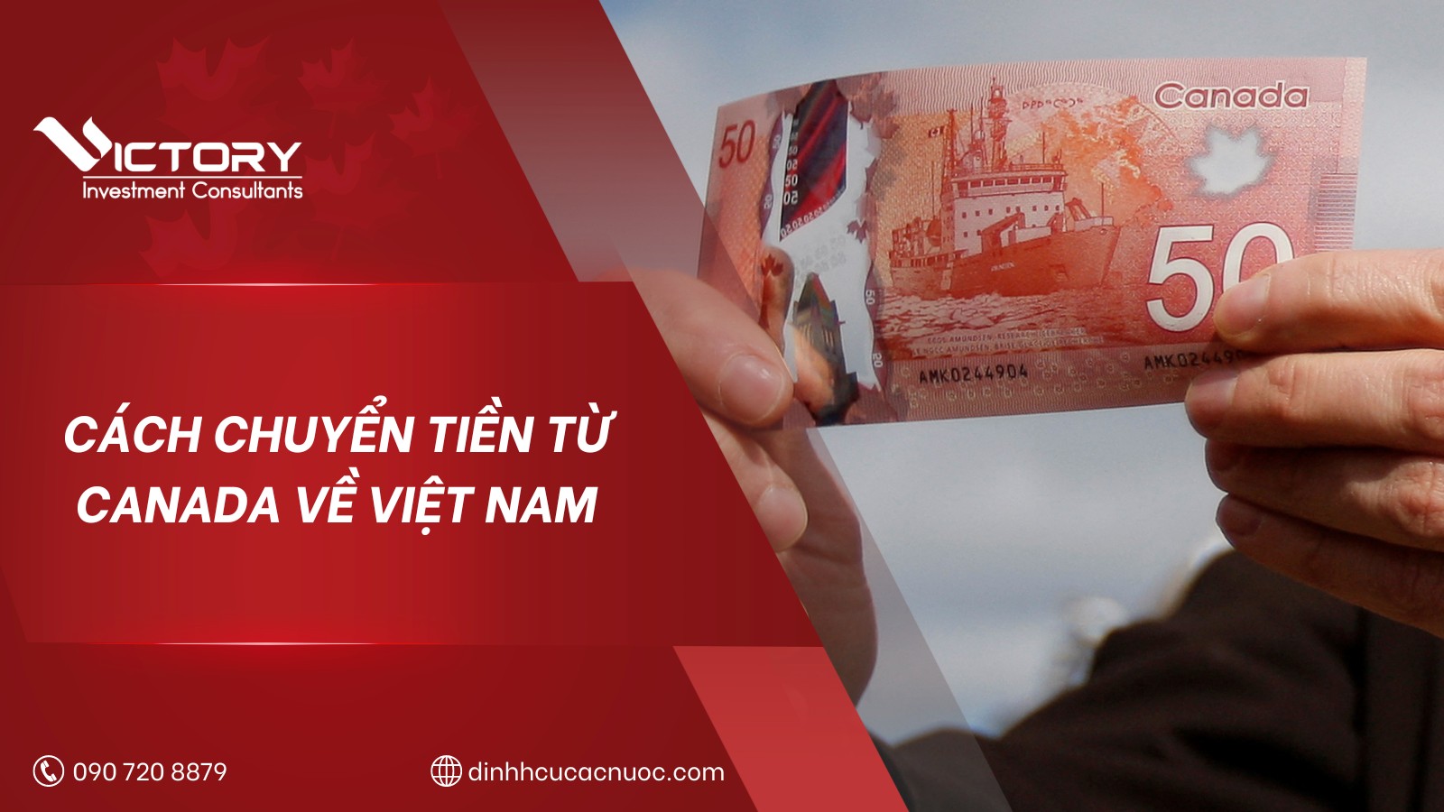 chuyen tien tu canada ve viet nam
