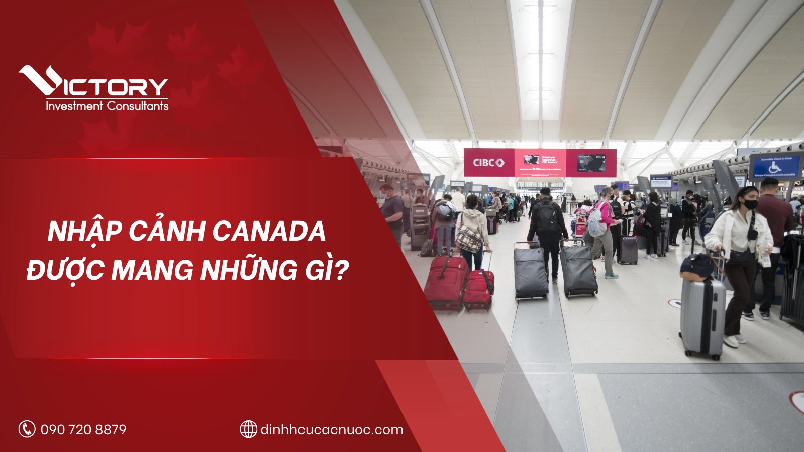 Danh sách vật dụng được phép & cấm mang theo khi nhập cành vào Canada 7 nhung thu khong duoc mang sang canada