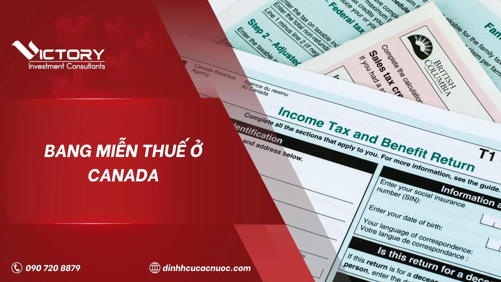 Bang miễn thuế ở Canada