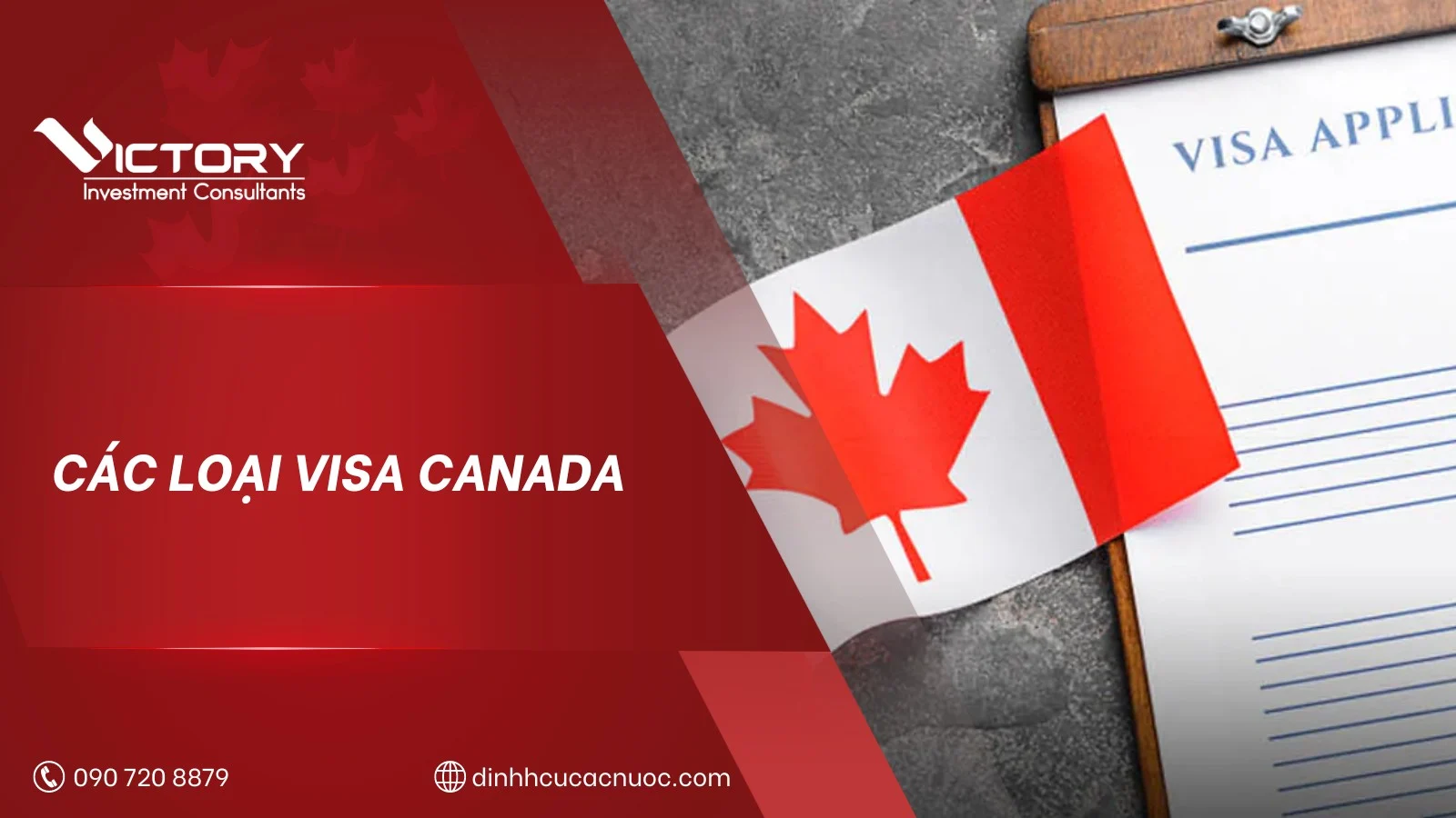 cac loai visa canada