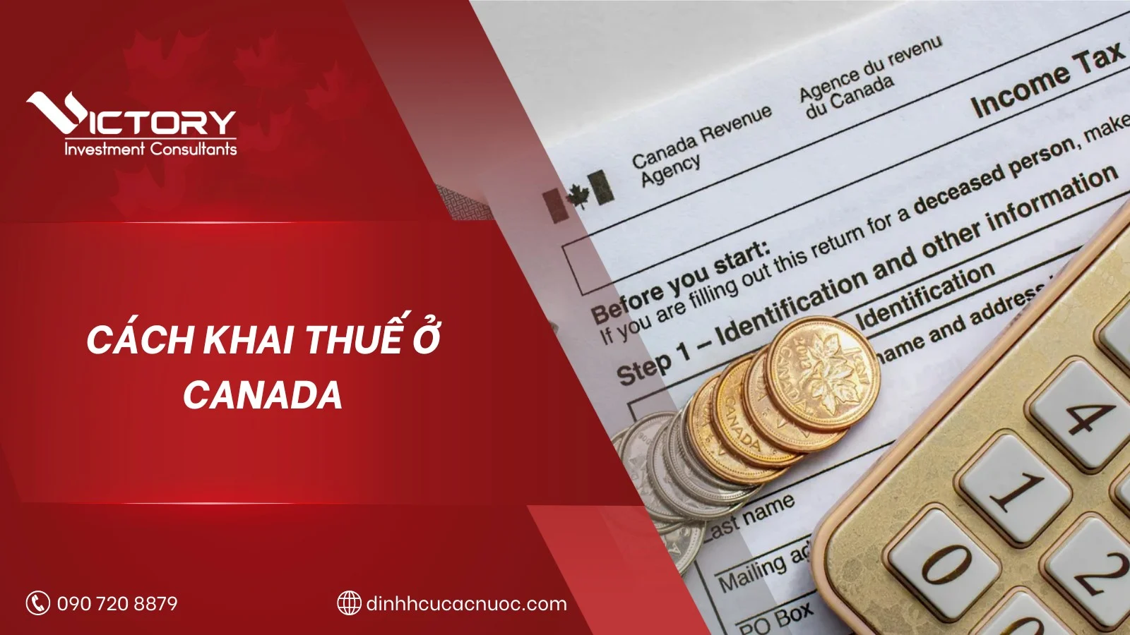 Cách khai thuế ở Canada