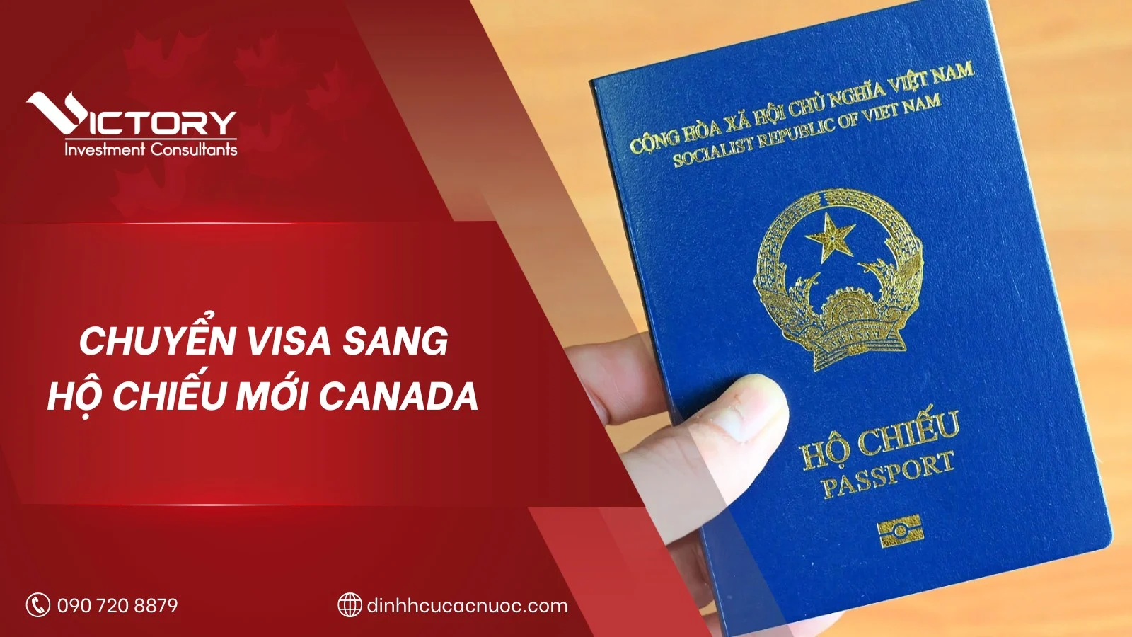 chuyen visa sang ho chieu moi canada