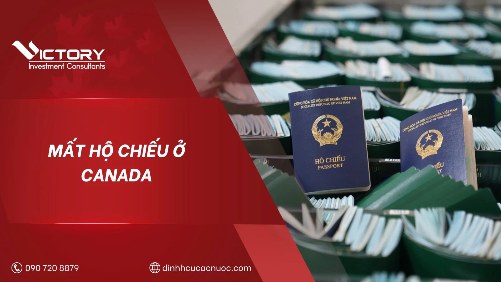 mat ho chieu xin cap lai visa canada