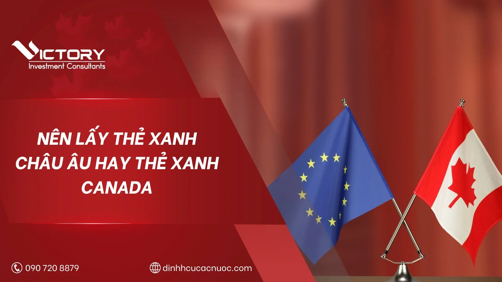 nen lay the xanh chau au hay the xanh canada