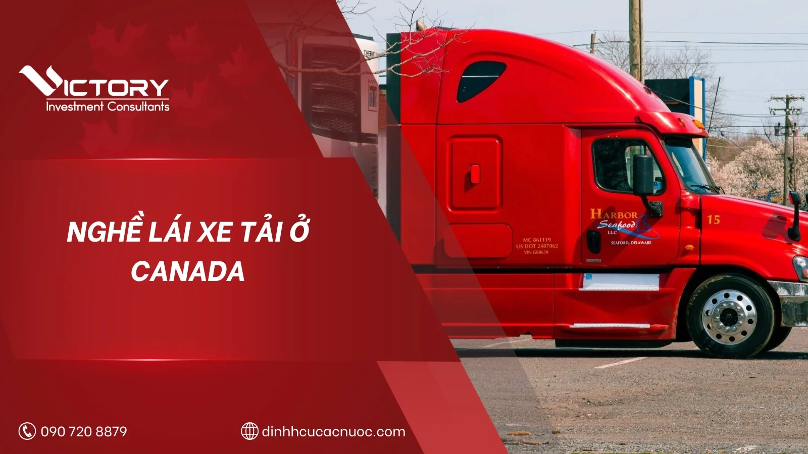 co hoi viec lam cho lai xe tai tai canada