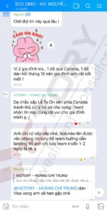 Khách hàng N.T.H (Chương trình SUV 2022, Khởi Nghiệp Startup Canada) 18 Nguyễn Thanh Hải (Feedback 4)