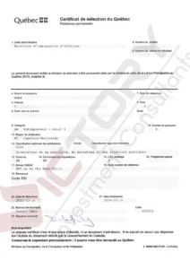 Khách hàng Đ.T.C.N.H (Chương trình QIEP 2021, Doanh Nhân Quebec) 55 dtcnh applicant family csq 5