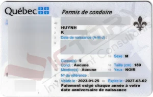 Khách hàng H.K.D.L (Chương trình QIEP 2020, Doanh Nhân Quebec) 40 hkdl applicant driving license 1