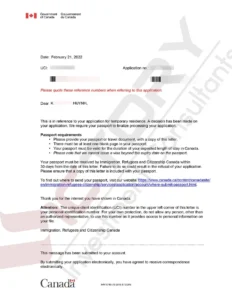 Khách hàng H.K.D.L (Chương trình QIEP 2020, Doanh Nhân Quebec) 33 hkdl applicant passport request