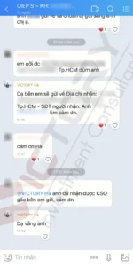 Khách hàng H.K.D.L (Chương trình QIEP 2020, Doanh Nhân Quebec) 25 hkdl feedback 2