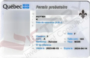 Khách hàng H.K.D.L (Chương trình QIEP 2020, Doanh Nhân Quebec) 42 hkpu child driving license 1