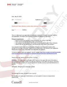 Khách hàng H.T.H.H (Chương trình PEI 2021, Doanh Nhân Đảo Hoàng Tử) 25 hthh applicant original passport request