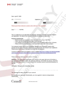 Khách hàng Đ.T.C.N.H (Chương trình QIEP 2021, Doanh Nhân Quebec) 41 htk child original passport request