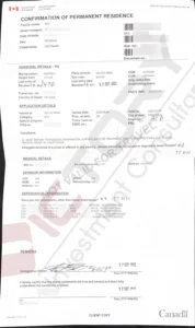 Khách hàng H.T.T.H (Chương trình QIIP 2015, Đầu Tư Quebec) 25 htth applicant copr