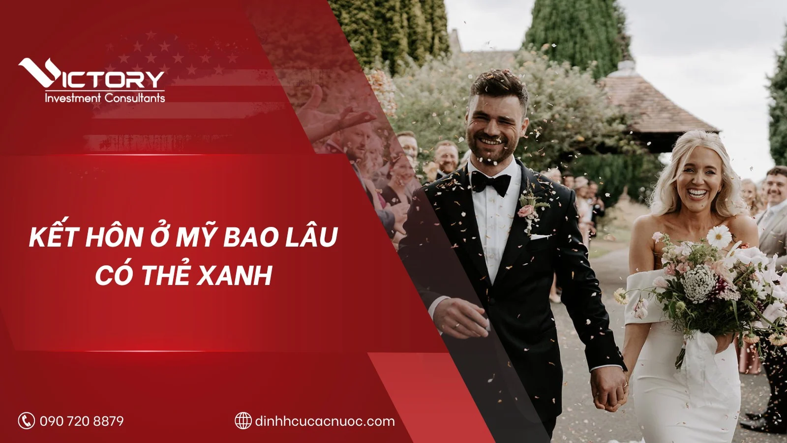 Kết hôn ở Mỹ bao lâu có thẻ xanh? Giải đáp các trường hợp 5 ket hon o my bao lau co the xanh