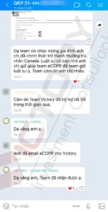 Khách hàng N.V.C (Chương trình QIEP 2020, Doanh Nhân Quebec) 23 khach hang nvc feedback 3