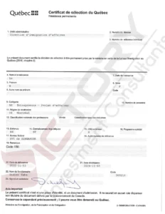 Khách hàng B.N.P.H (Chương trình QIEP 2023, Doanh Nhân Quebec) 37 lba csq 2 child