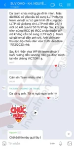 Khách hàng N.T.H (Chương trình SUV 2022, Khởi Nghiệp Startup Canada) 21 nth feedback 3