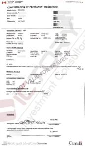 Khách hàng H.T.T.H (Chương trình QIIP 2015, Đầu Tư Quebec) 28 ntn spouse copr