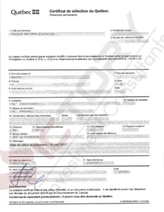 Khách hàng H.T.T.H (Chương trình QIIP 2015, Đầu Tư Quebec) 45 ntn spouse csq 5