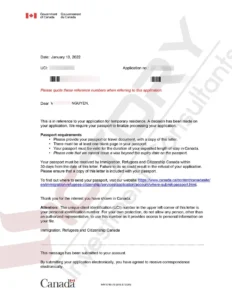 Khách hàng N.V.C (Chương trình QIEP 2020, Doanh Nhân Quebec) 33 nvc applicant original passport request
