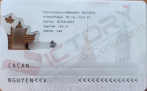 Khách hàng N.V.C (Chương trình QIEP 2020, Doanh Nhân Quebec) 35 nvc applicant pr card 2
