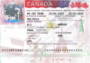 Khách hàng H.T.H.H (Chương trình PEI 2021, Doanh Nhân Đảo Hoàng Tử) 18 phl spouse family visa wp visa sp 1