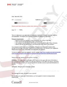 Khách hàng N.H.K (Chương trình WP PEI 2019, Doanh Nhân Đảo Hoàng Tử) 24 tml spouse original passport request