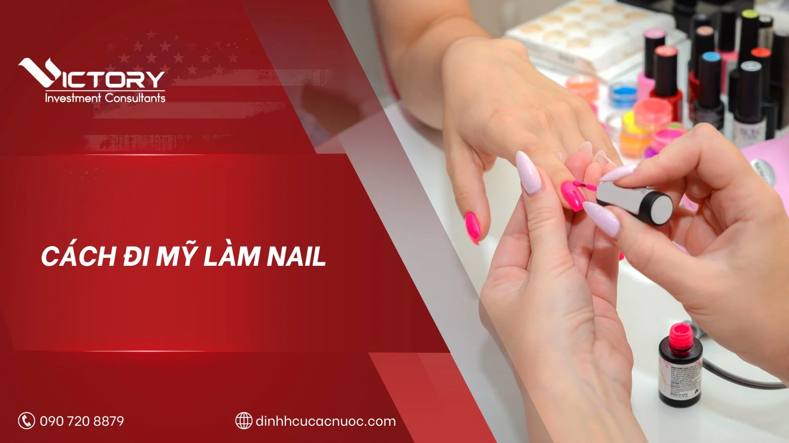 cach di my lam nail