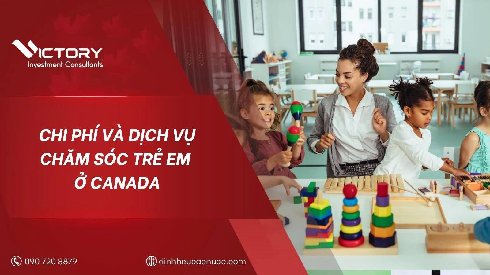 Dịch vụ chăm trẻ em Canada