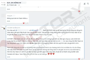 Khách hàng N.M.L (Chương trình SUV 2024, Khởi Nghiệp Startup Canada) 23 nml feedback 4