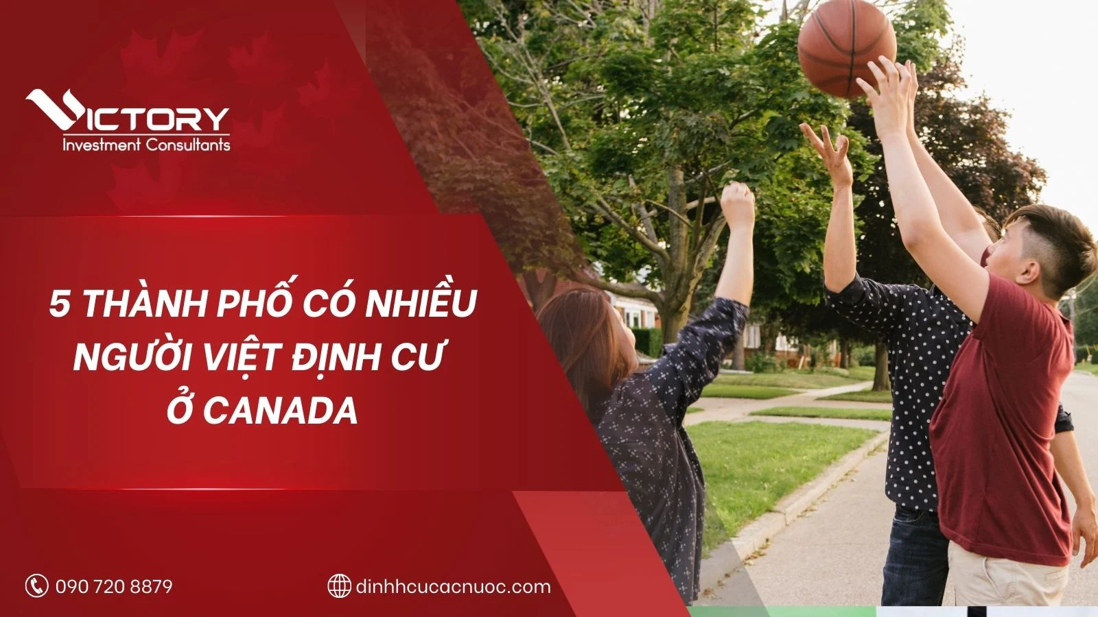thanh pho nhieu nguoi viet o canada
