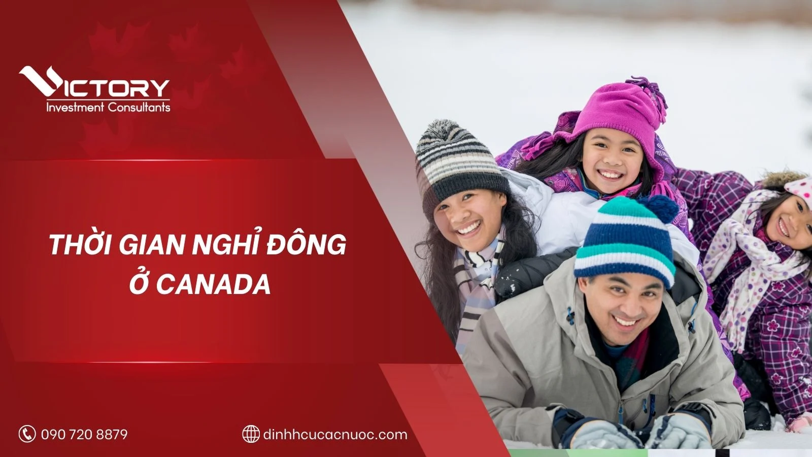 thoi gian nghi dong o canada